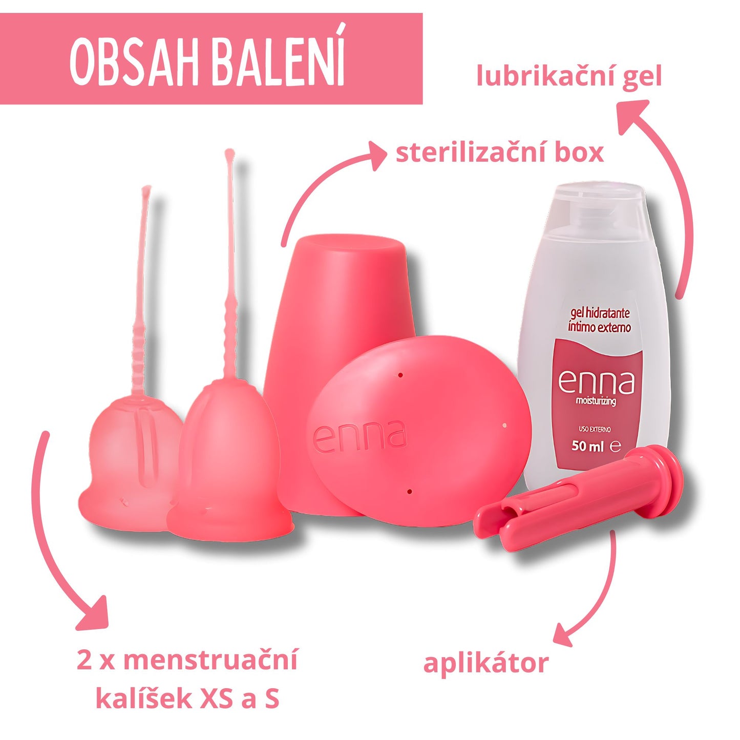 Enna Starter Kit s aplikátorom a hydratačný gél