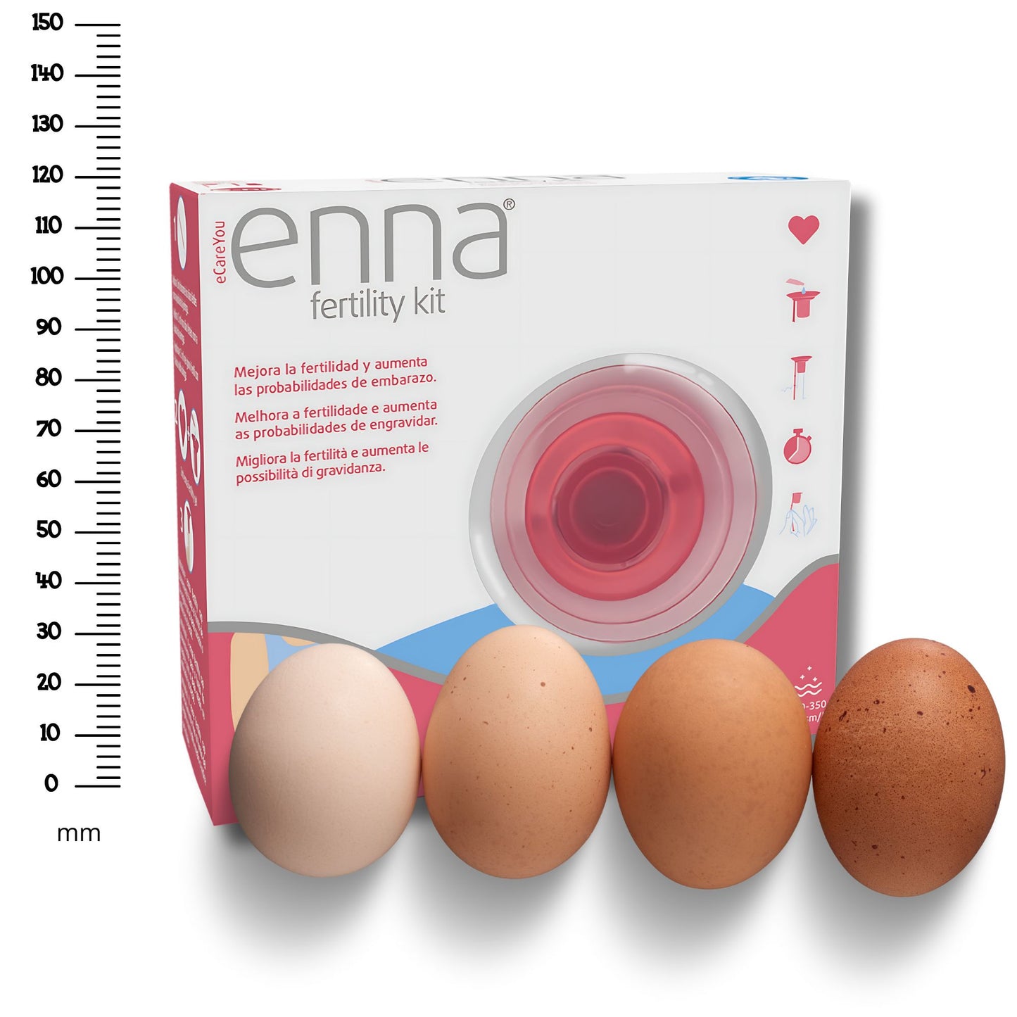 Gel na podporu početí Enna Fertility Kit